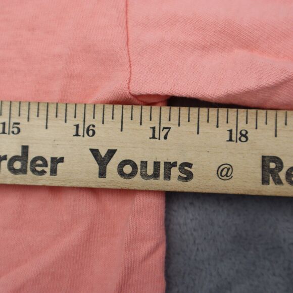 Simply Southern Shirt Womens Small Peach Seas The Day Beach Long Sleeve Fish Tee - Picture 6 of 16